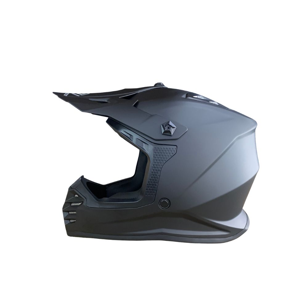 Faseed FS-618 Kids Matt Black Helmet