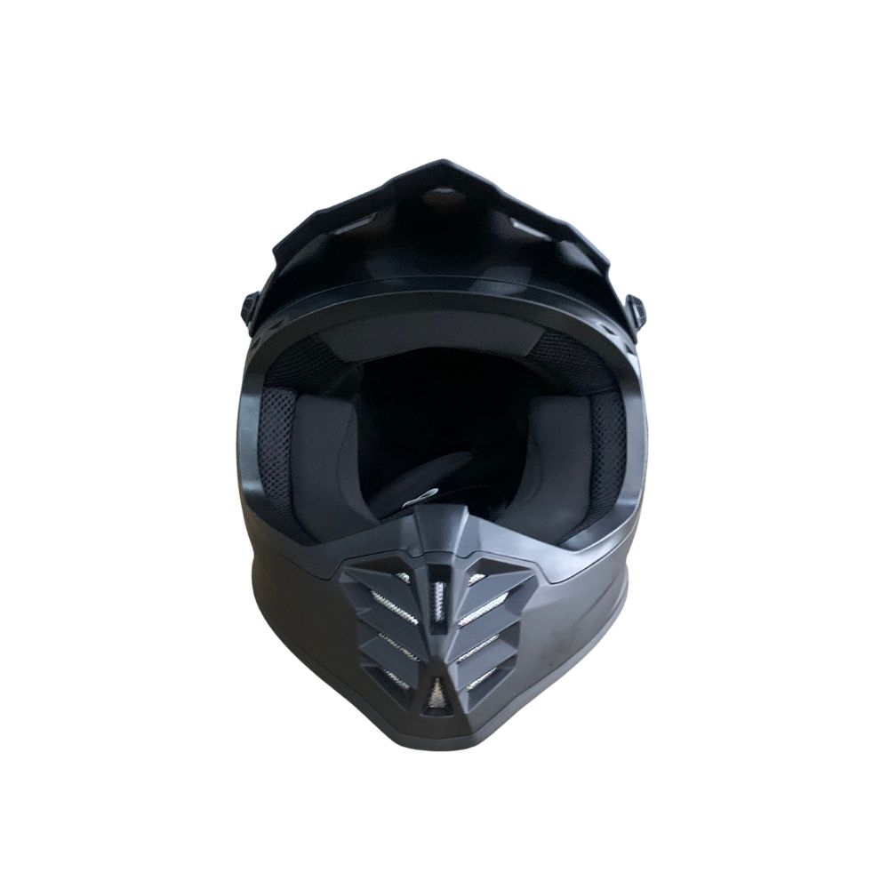 Faseed FS-618 Kids Matt Black Helmet