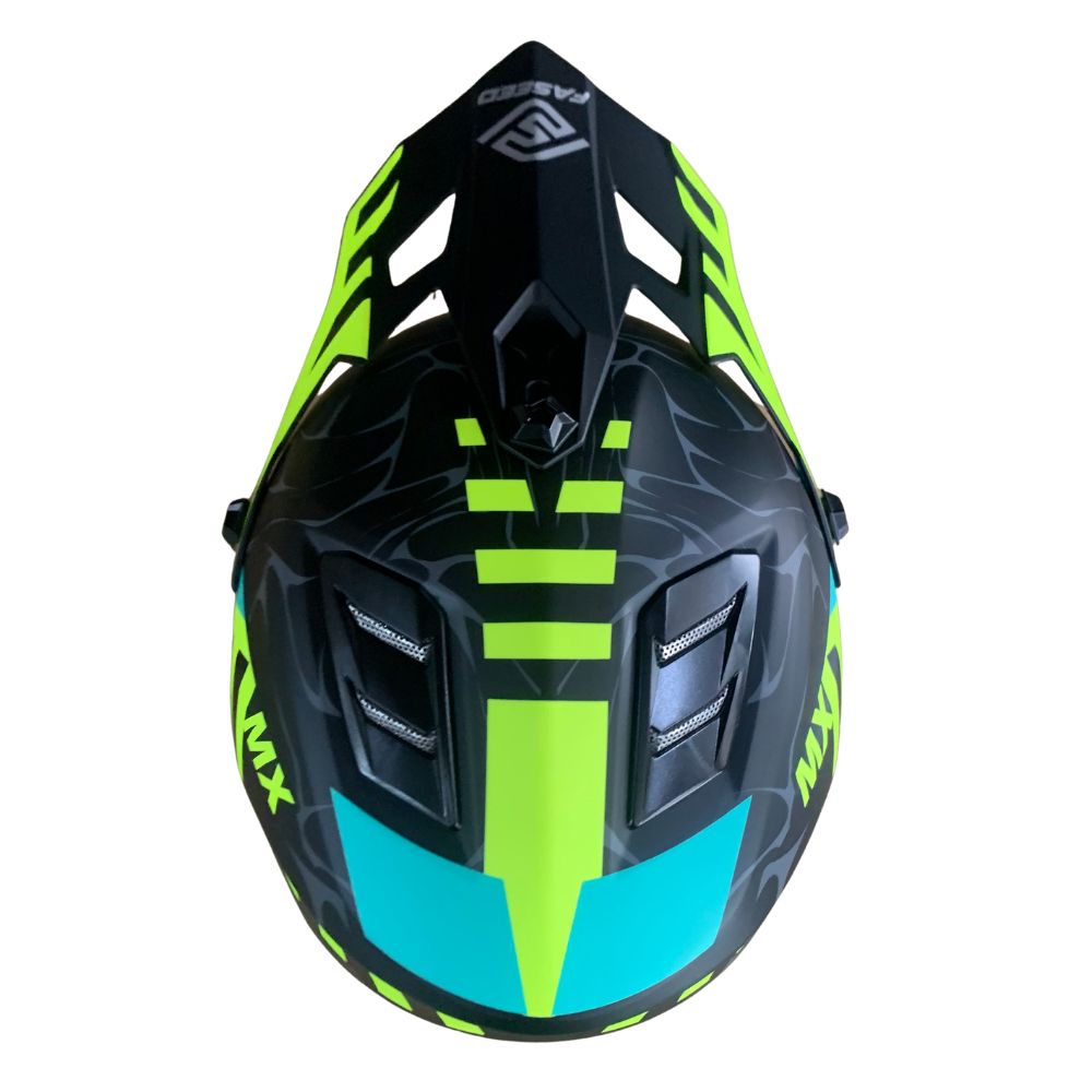 Faseed FS-618 Kids Alert Black/Yellow Helmet