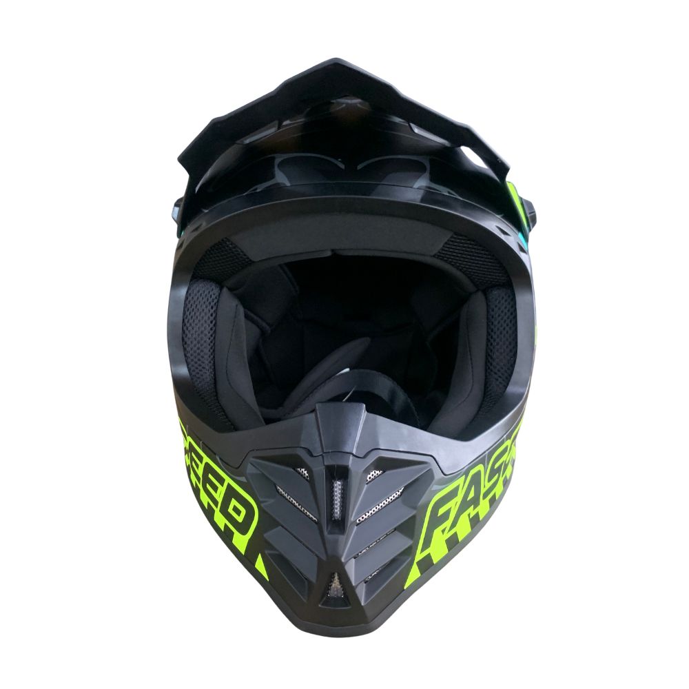 Faseed FS-618 Kids Alert Black/Yellow Helmet