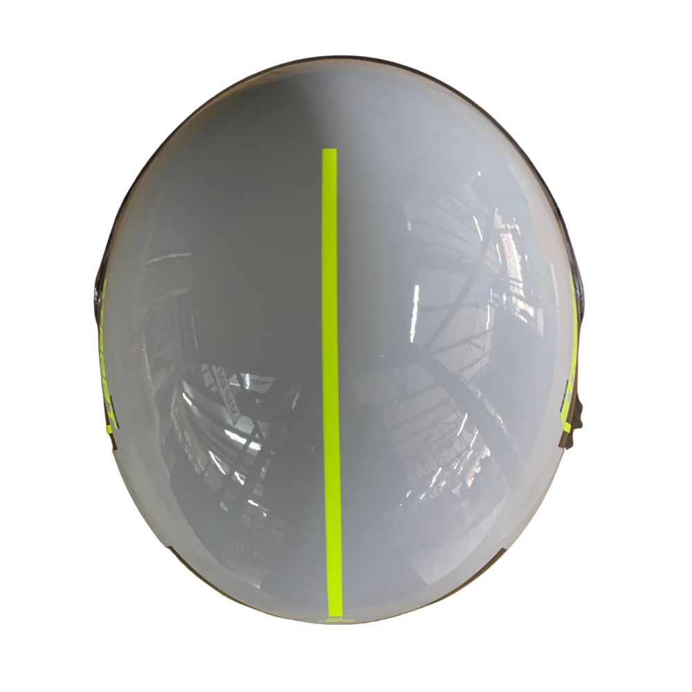 MT OF501 Street S Bezos C3 Gloss Grey Open Face Helmet