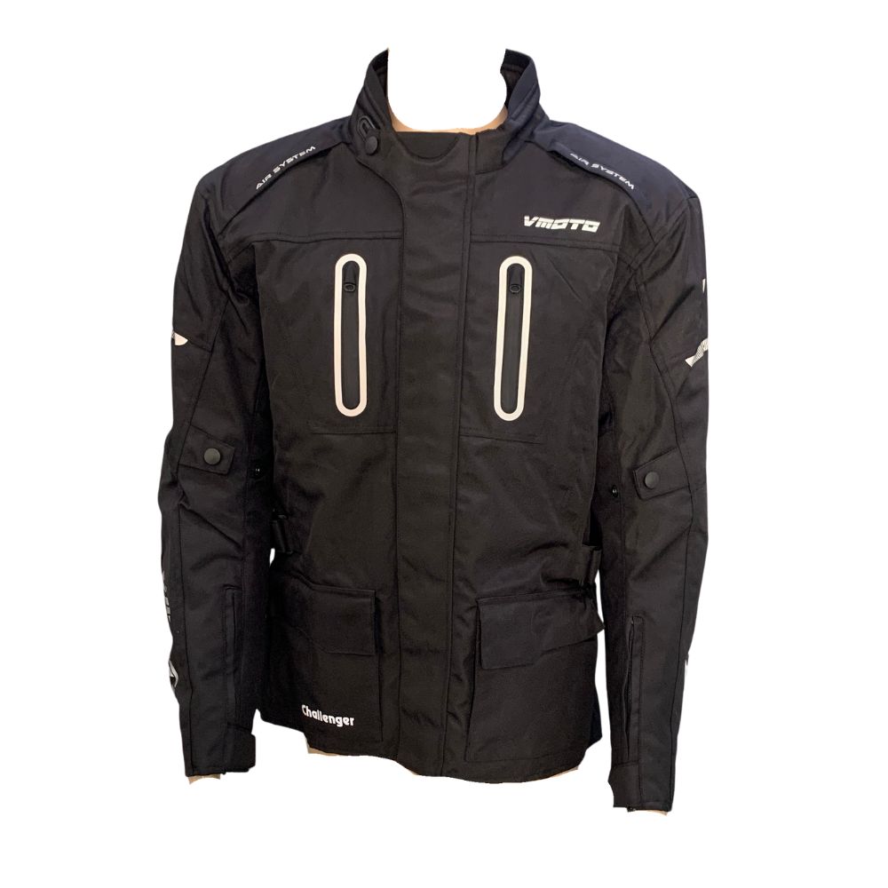 VMoto Challenger Adventure Black Jacket