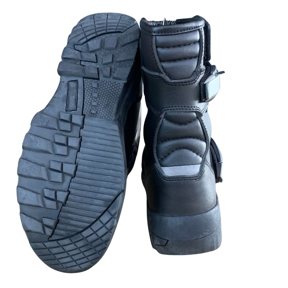 VMoto Black Adventure Short Boots