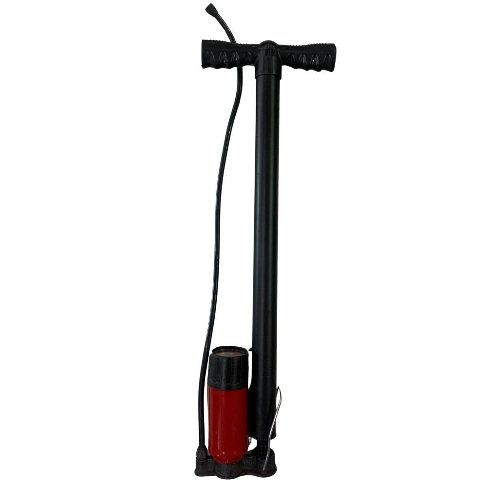 Pyramid Gauge N/Type Black Bicycle Floor Pump