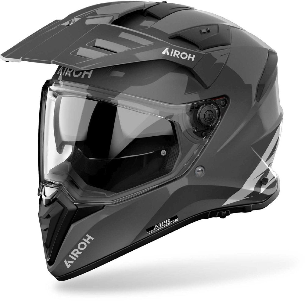 Airoh Bandit Color Gloss Dark Grey Helmet