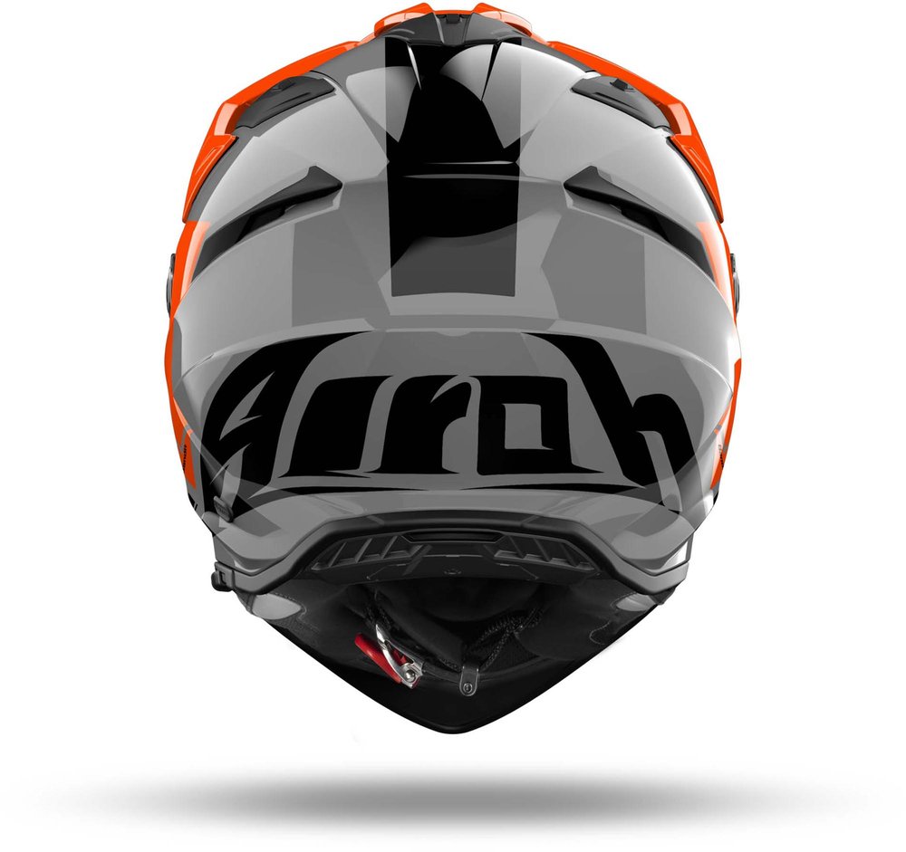 Airoh Bandit Tune Gloss Orange Helmet