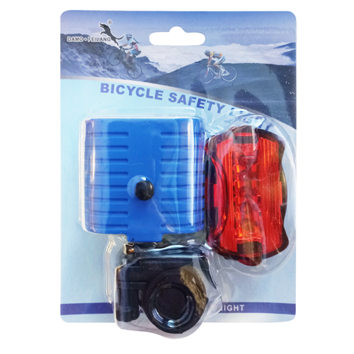 Aftermarket Bicycle DMFL-08 Red/Blue Light Set