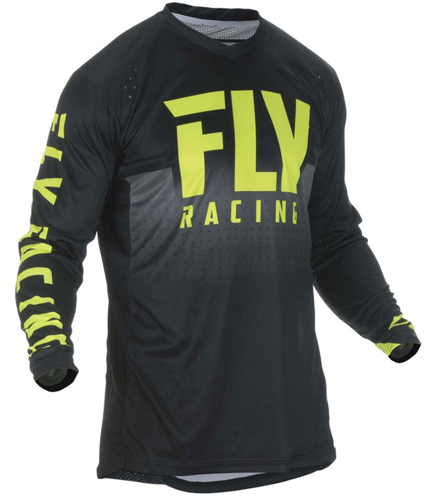 Fly Lite Black/Hi-Vis Jersey