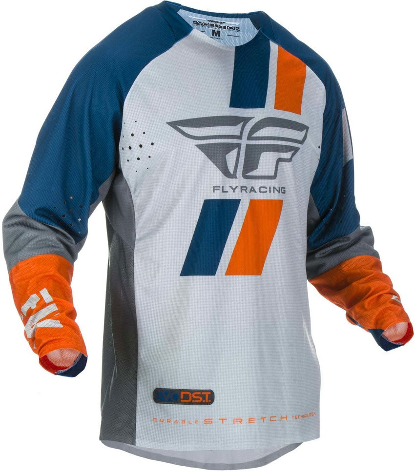 Fly Evo Navy/Grey/Orange Jersey