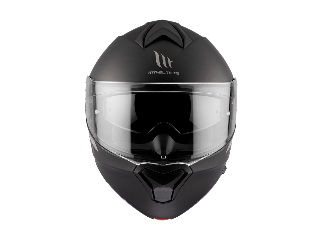 MT Genesis SV Flip-Up Matt Black Motorcycle Helmet