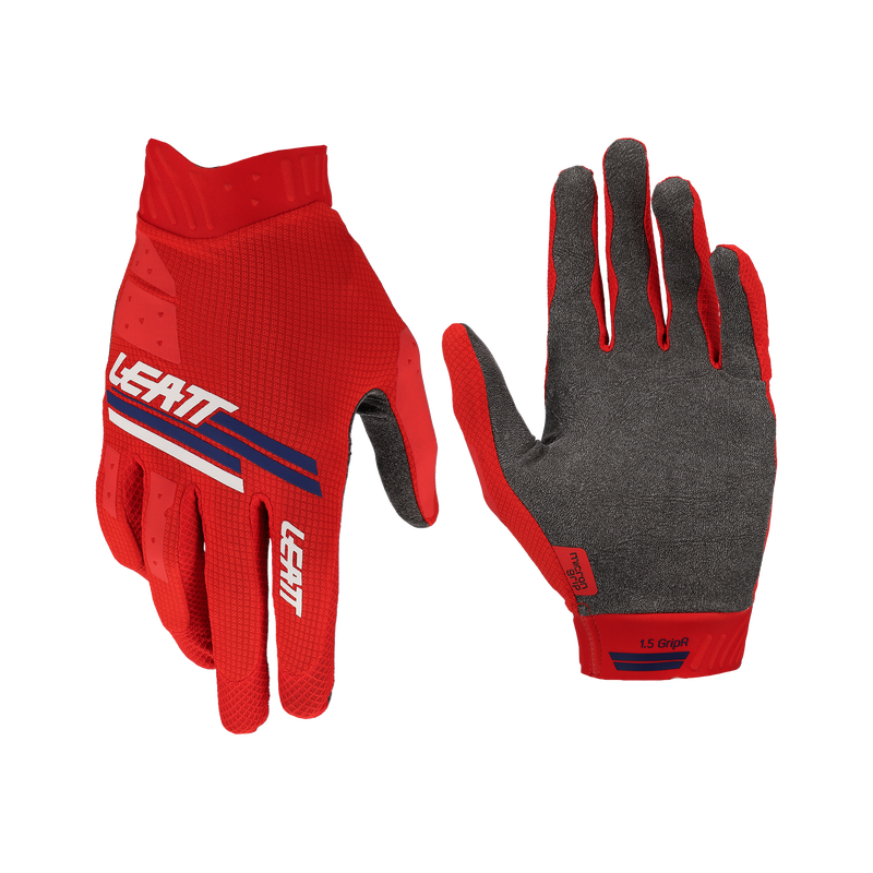 MC Auto: Leatt Kids Moto 1.5 GripR Red Gloves
