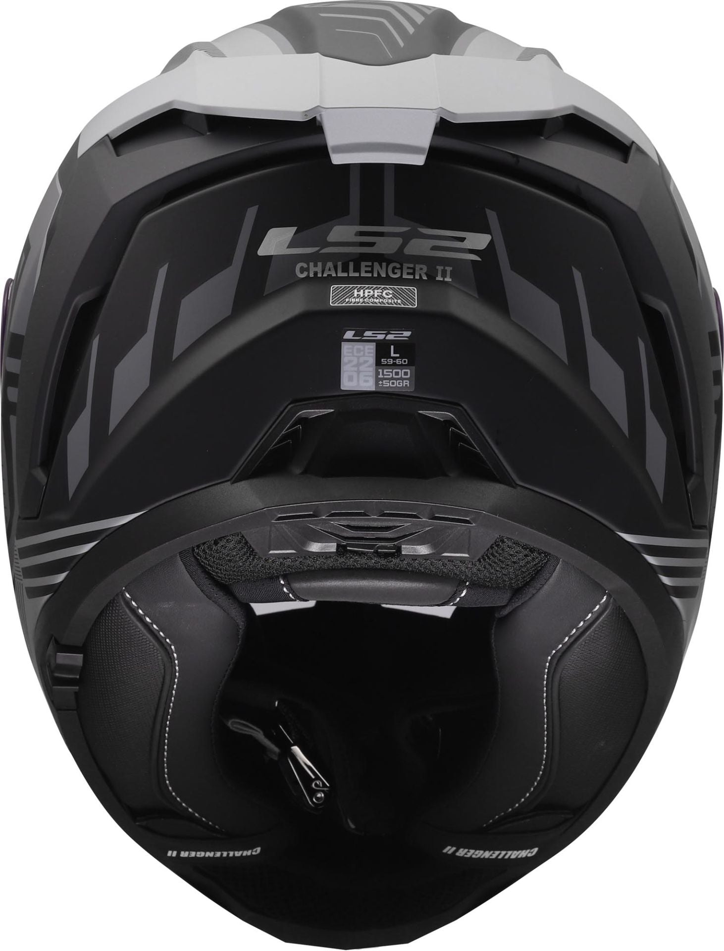 LS2 FF817 Challenger II Dravix Matt Grey Helmet