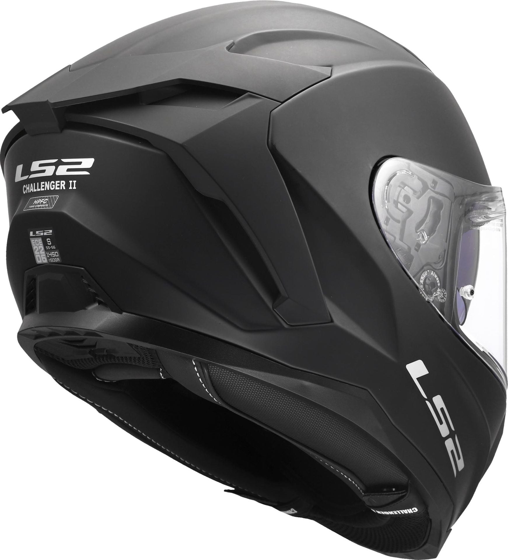 LS2 FF817 Challenger II Matt Black Helmet