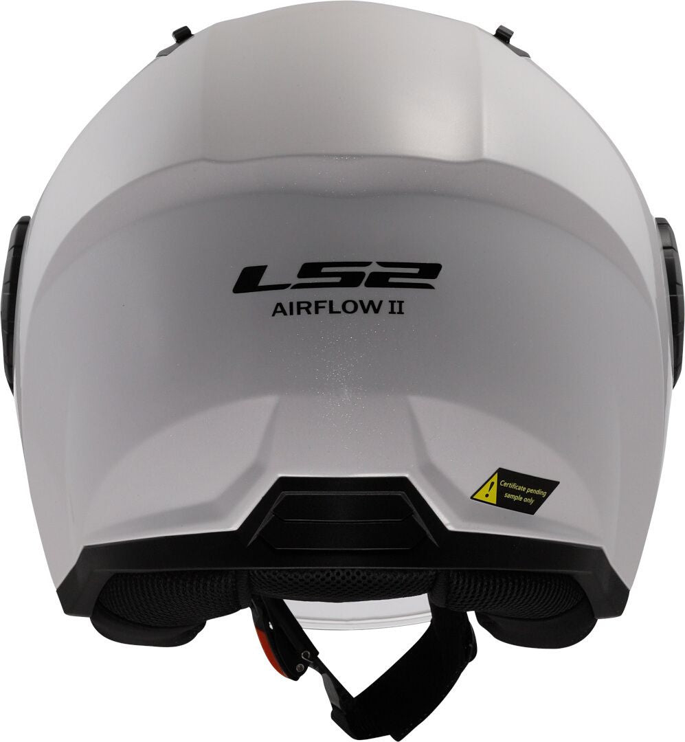 LS2 OF616 AirFlow II Gloss White Open Face Helmet
