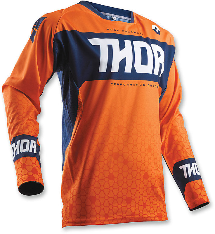 Thor Fuse Bion Orange Jersey