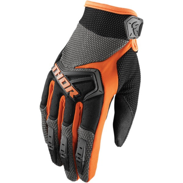 Thor Spectrum Charcoal/Orange Gloves