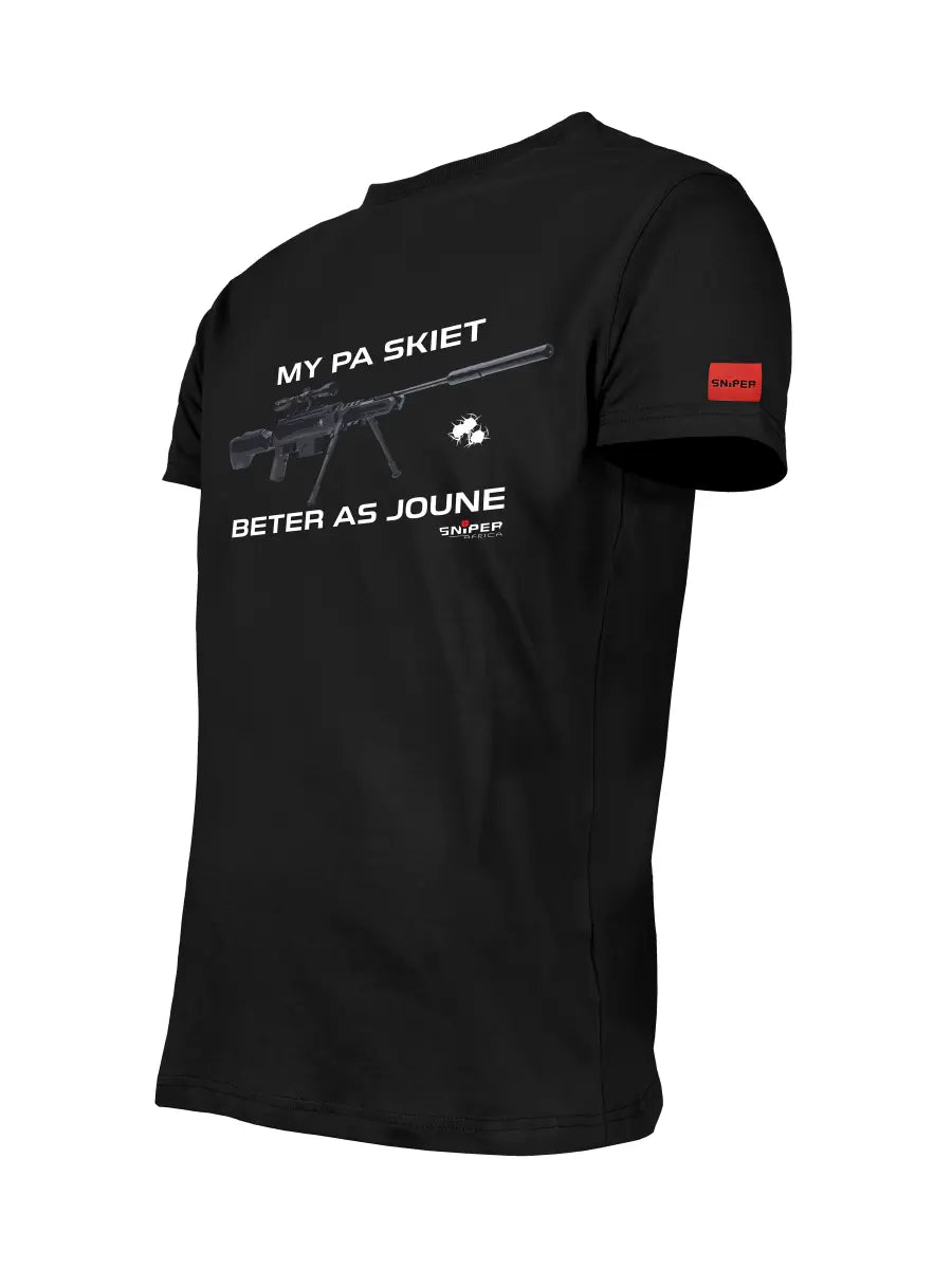 Sniper Africa Black Short Sleeve My Pa T-Shirt