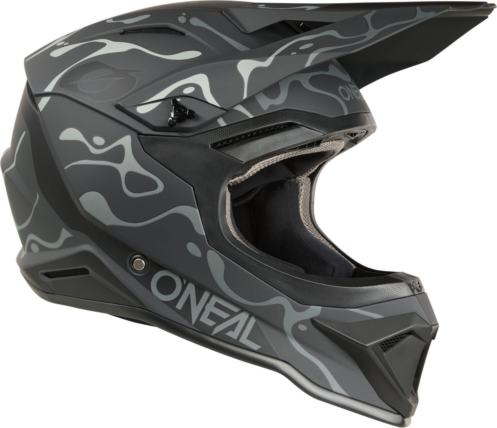 O'Neal 1S Splash V.26 Black/Grey Helmet