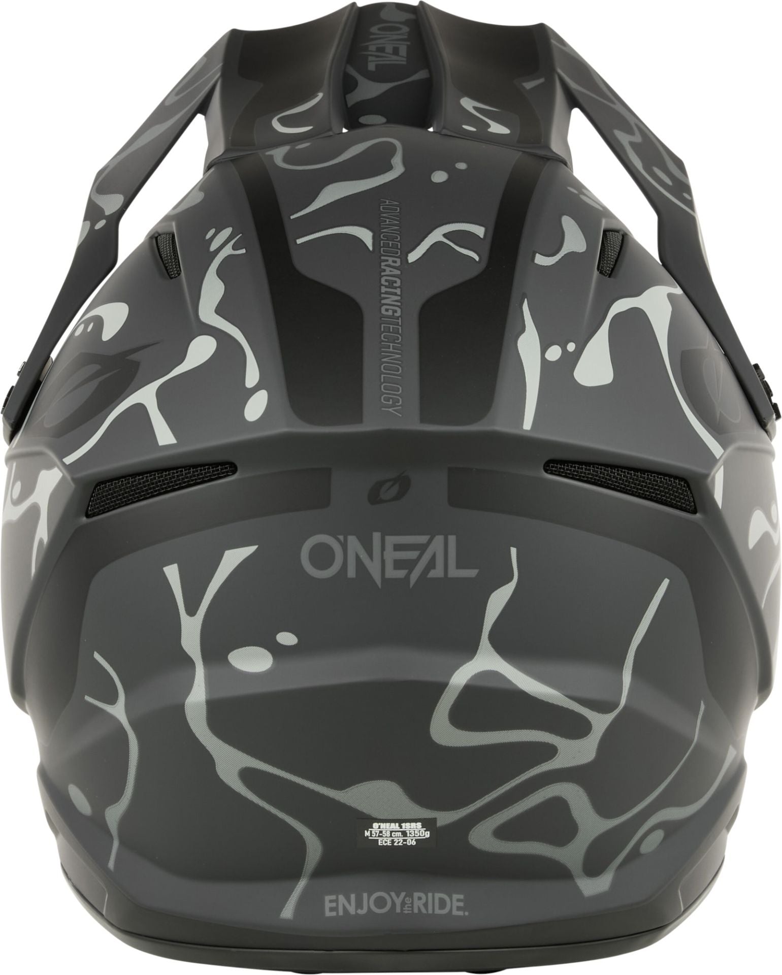 O'Neal 1S Splash V.26 Black/Grey Helmet