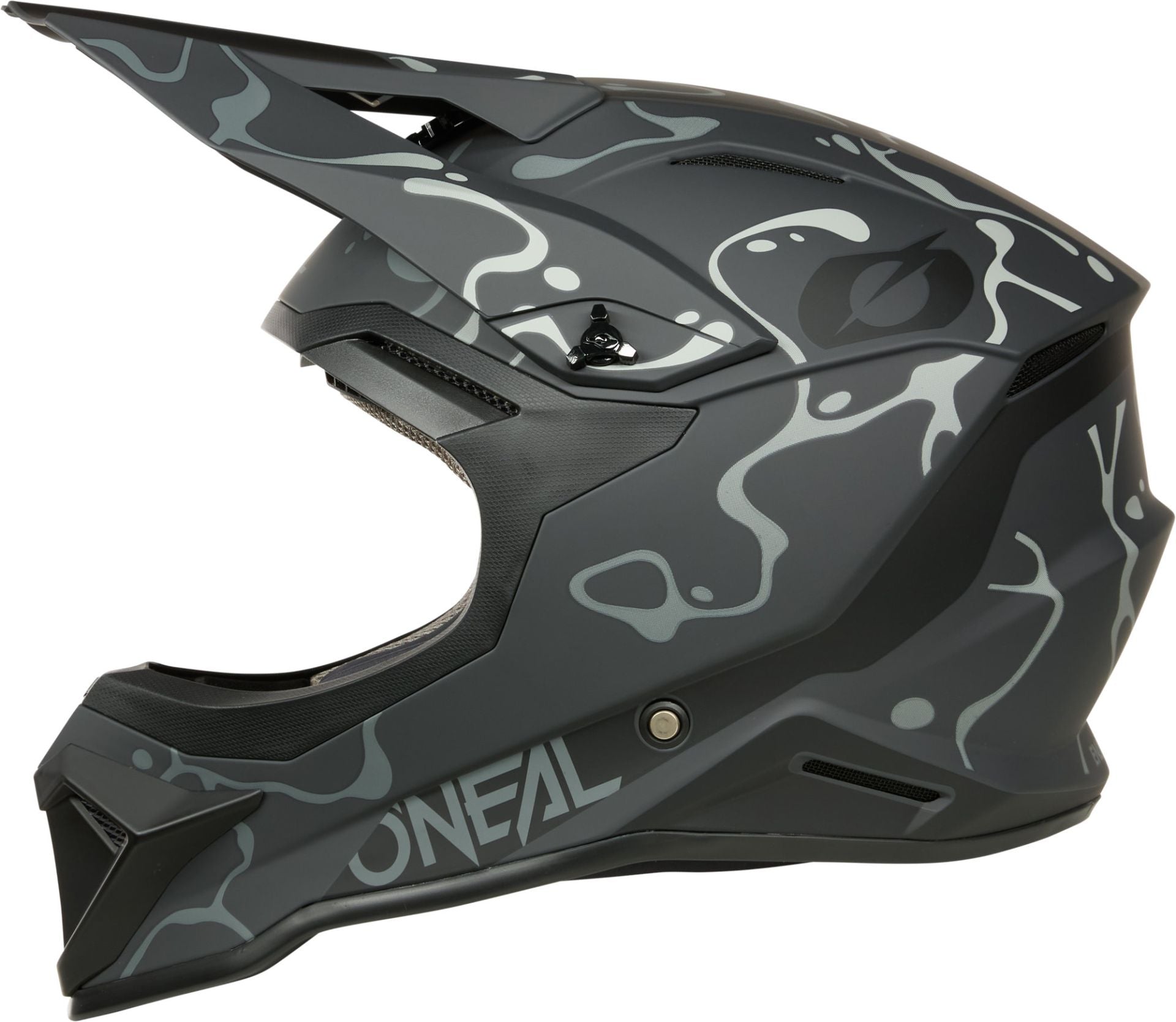 O'Neal 1S Splash V.26 Black/Grey Helmet