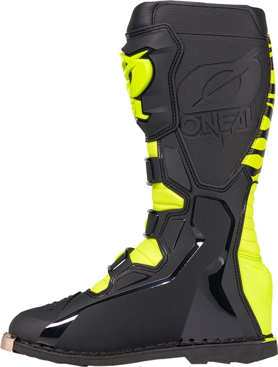 O'Neal 3SRS Zebra Black/Neon Yellow MX Boots
