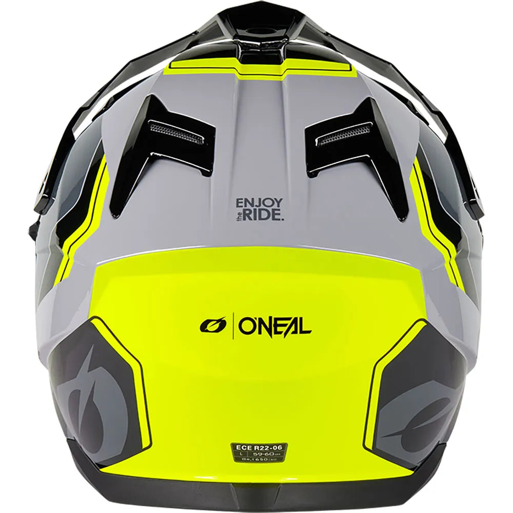 O'Neal D-SRS Nomad V.26 Black/Grey/Yellow Helmet
