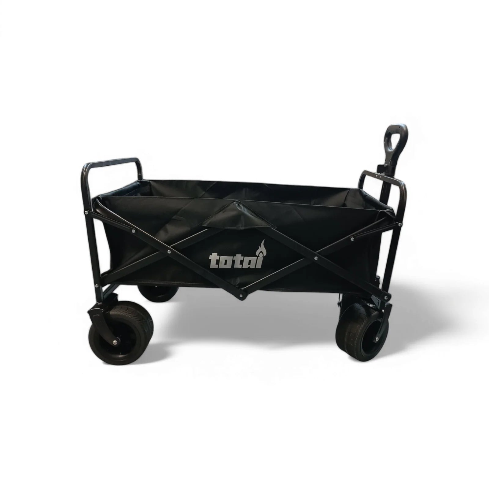 Totai Heavy Duty Black Foldable Camping Trolly