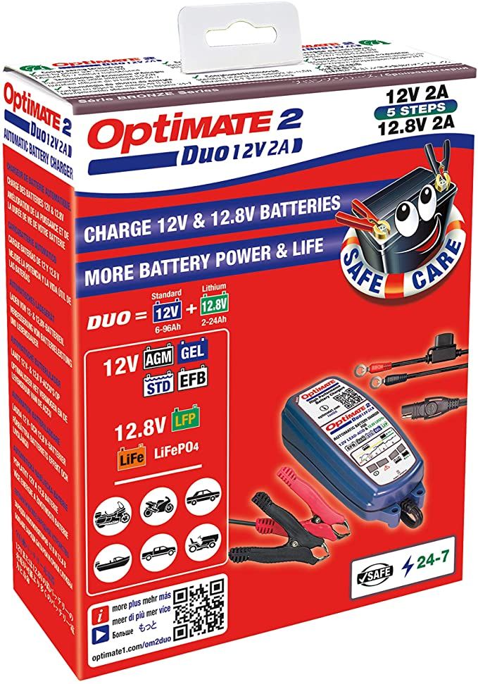 OptiMATE 2 Duo Battery Charger