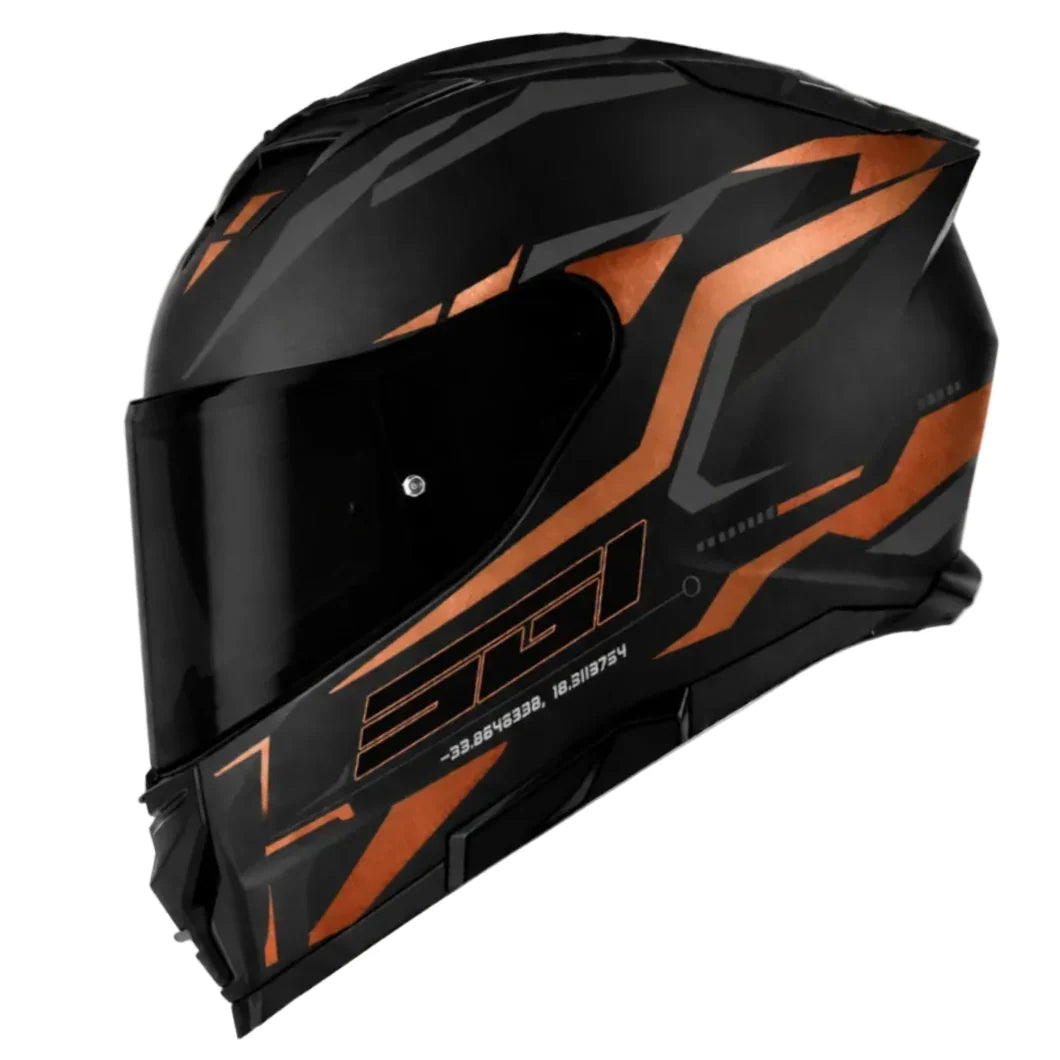 SGI Venom Apex Copper Full Face Helmet