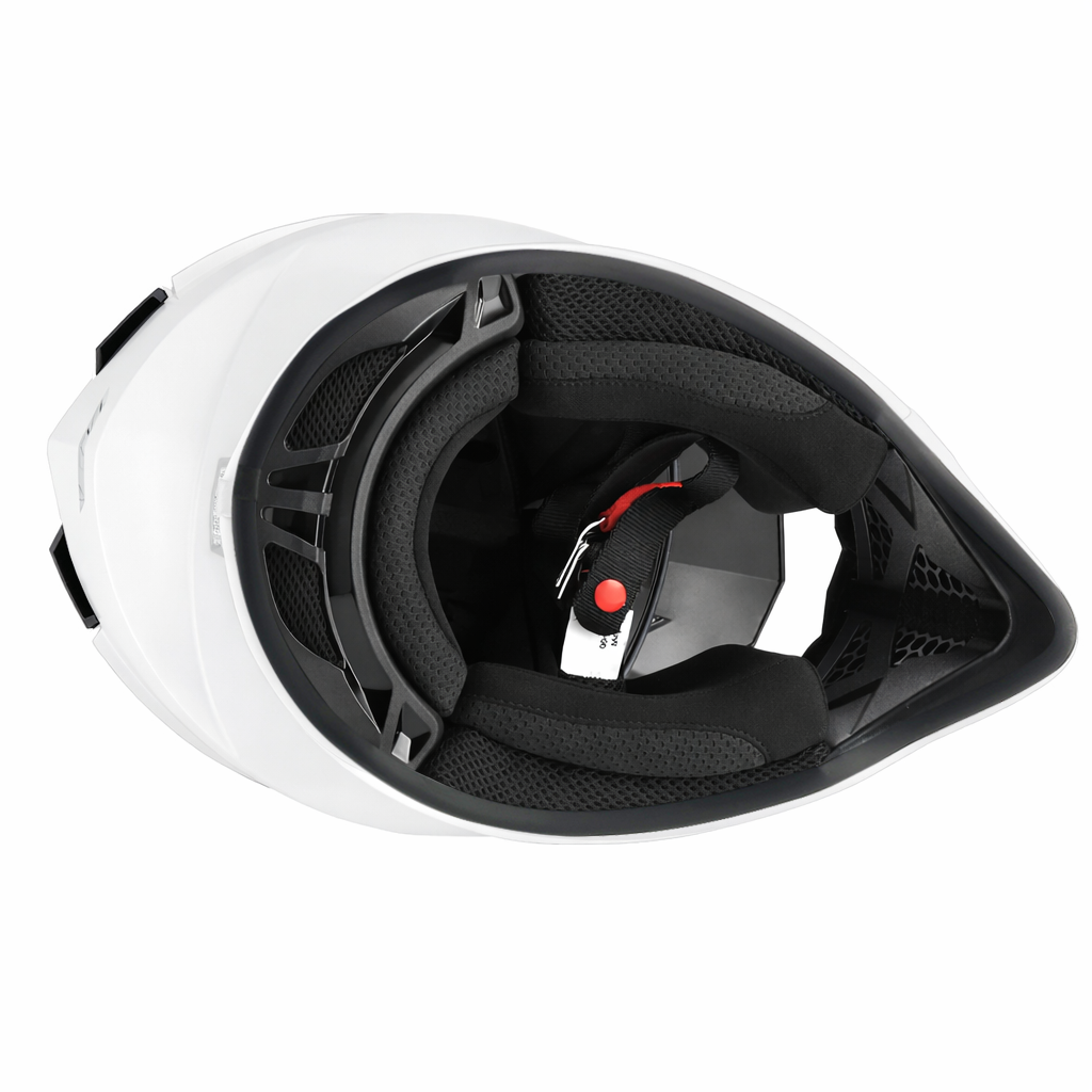 SGI Rapid Youth MX Gloss White Helmet
