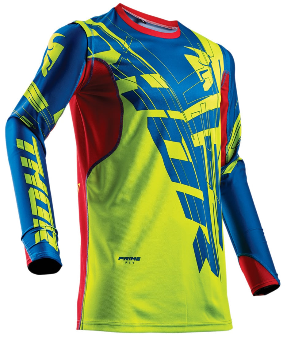 Thor Prime Paradigm Lime/Blue Jersey