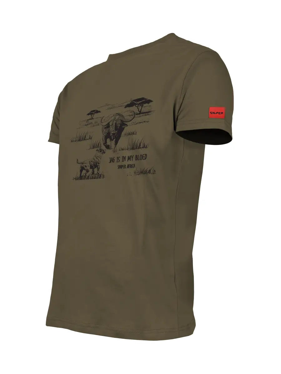 Sniper Africa Cayote Vintage Short Sleeve T-Shirt