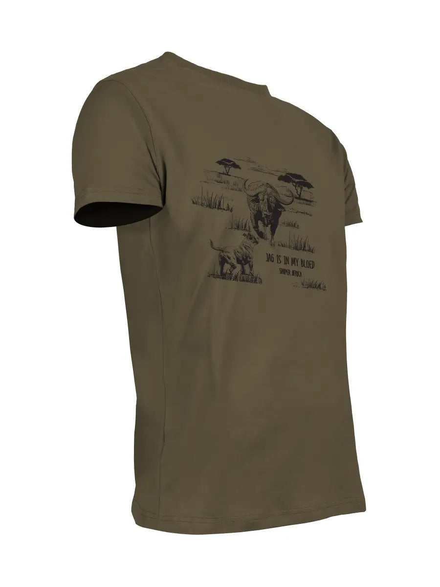 Sniper Africa Cayote Vintage Short Sleeve T-Shirt