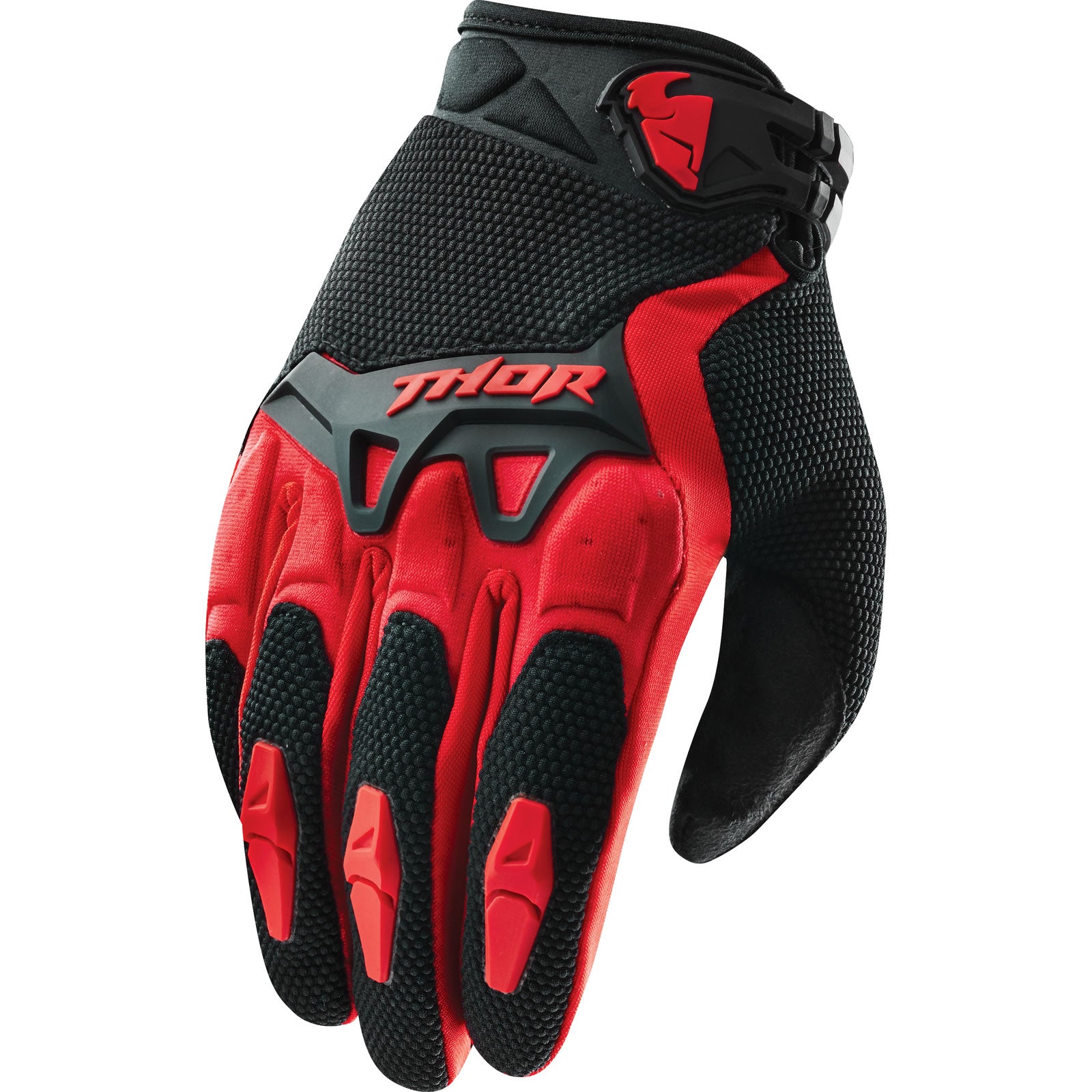 MC Auto: Thor Kids Spectrum Red/Black Gloves