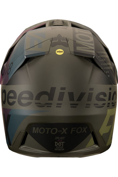 MC Auto: Fox V3 Draftr Charcoal Helmet