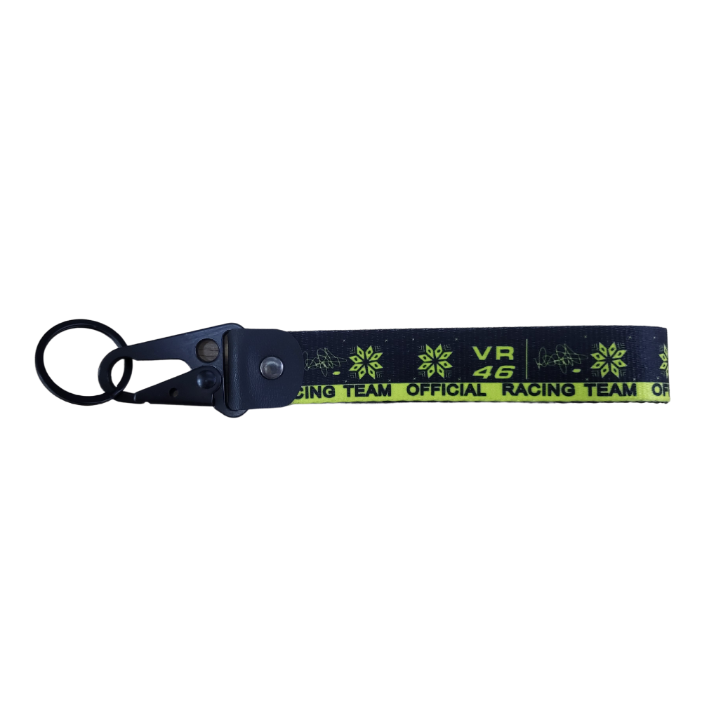 MC Auto: VR46 Black/Yellow Key Ring