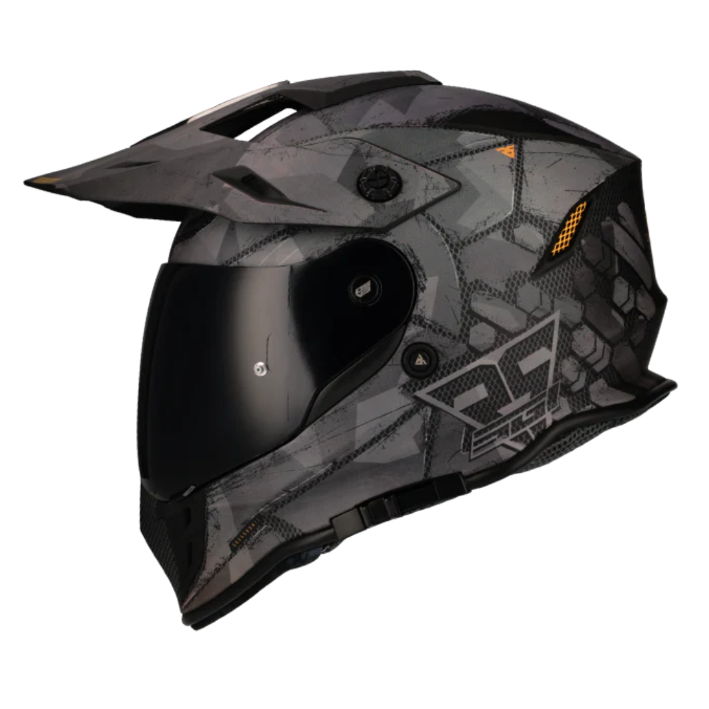 MC Auto: Spirit DSV3 Squadron Black/Yellow Helmet