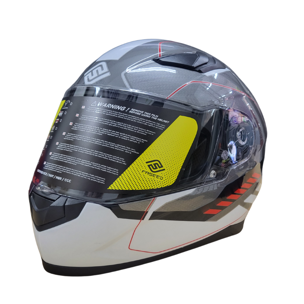 MC Auto: Faseed FS-816 Decal 5-2 Gloss Helmet