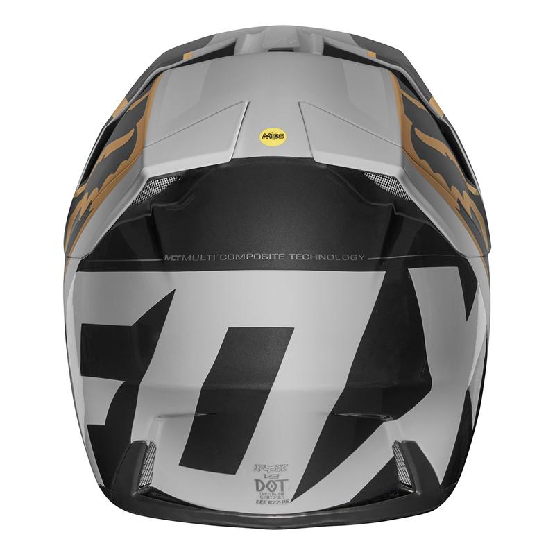 MC Auto: Fox V3 Kila Grey Helmet
