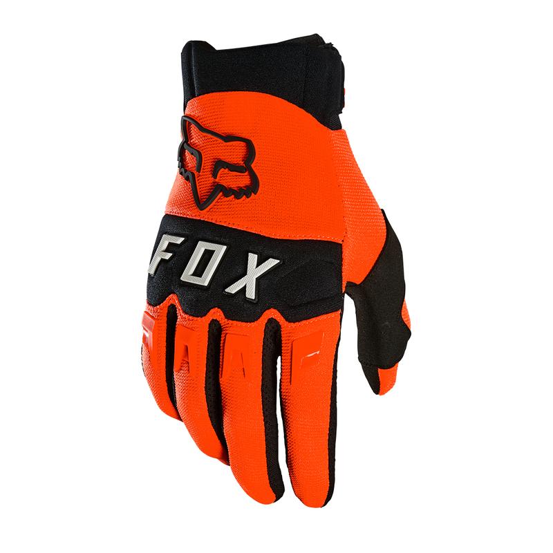 MC Auto: Fox DirtPaw Flo Orange/Black Gloves