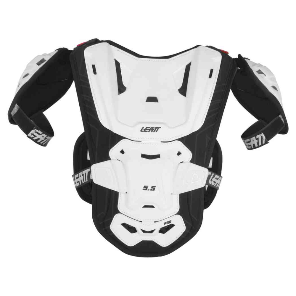 Leatt Kids 5.5 Pro White/Black Chest Protector