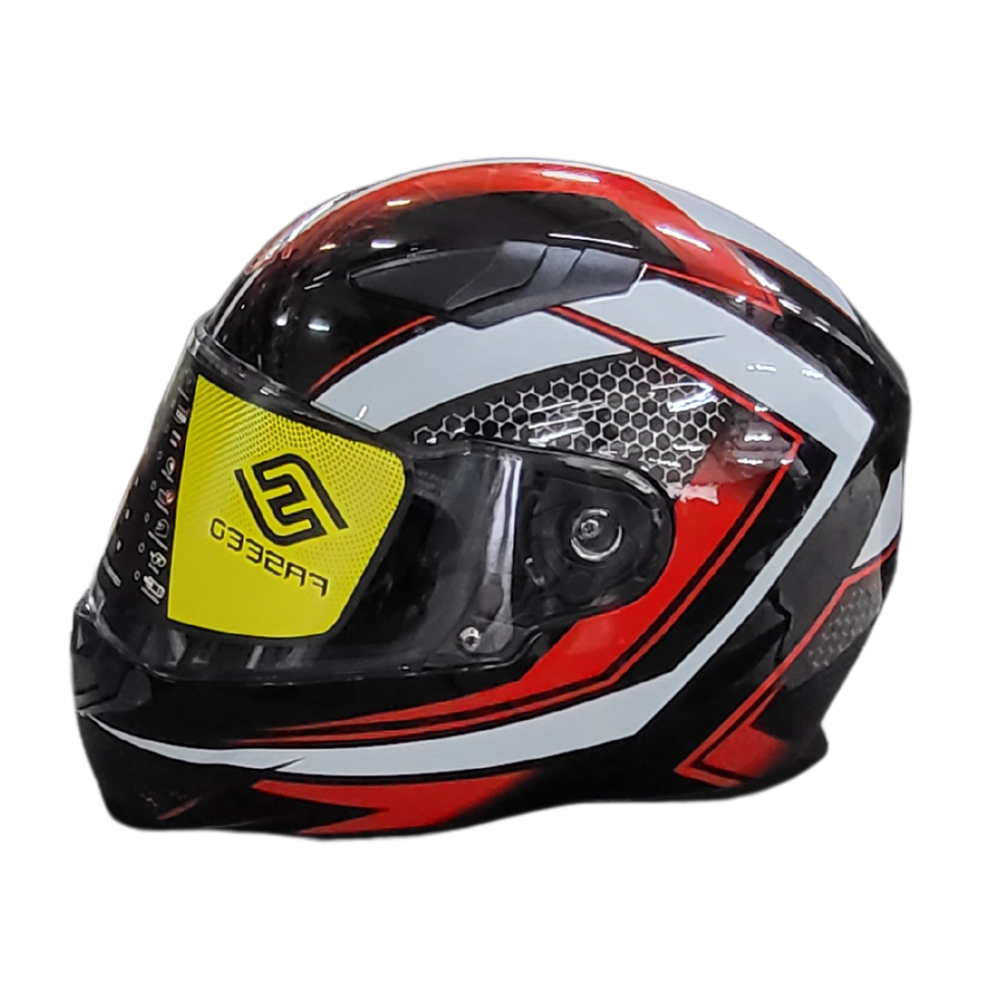 MC Auto: Faseed FS-816 Decal 7 Gloss Red Helmet