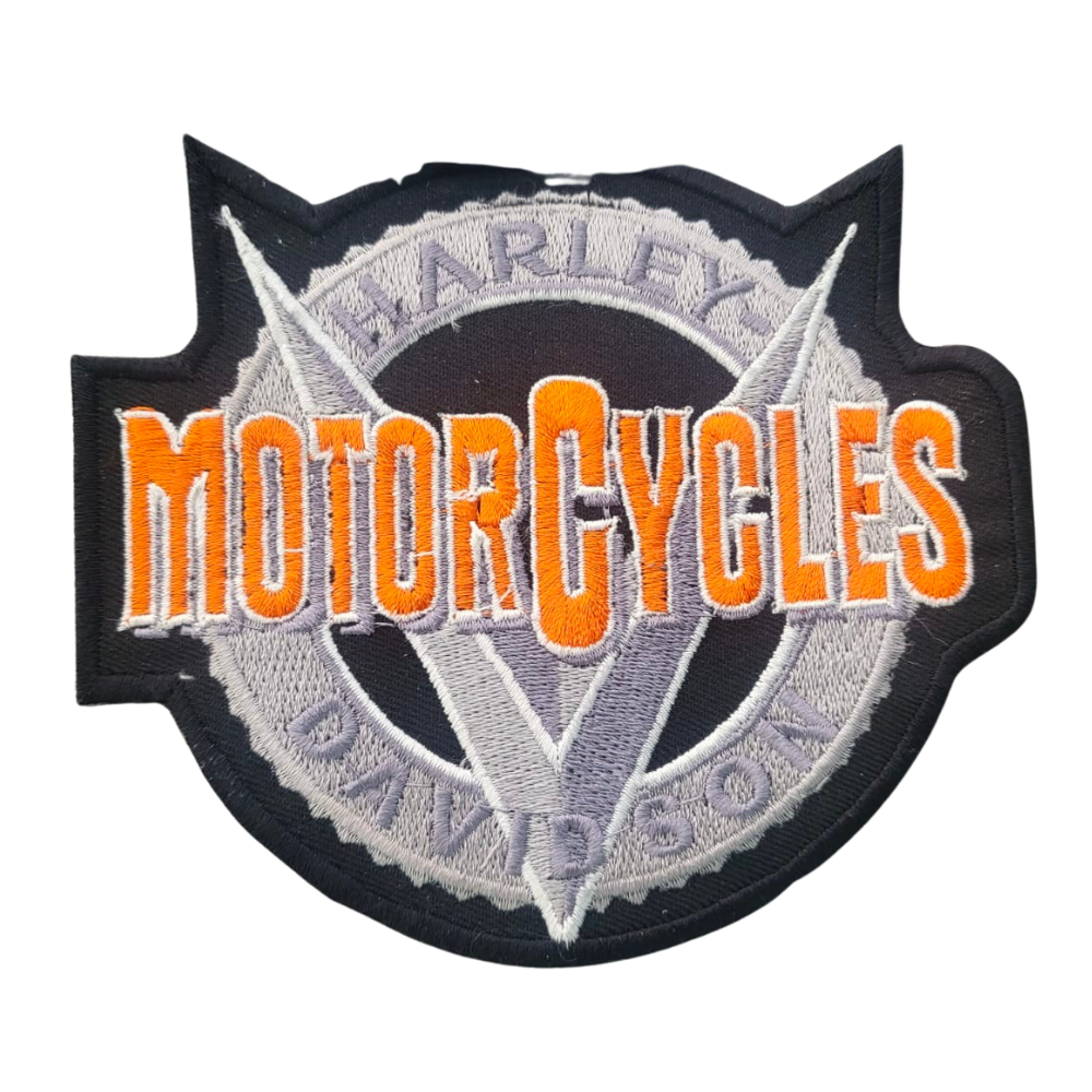 MC Auto: Motorcycle Waistcoat Patch With Harley Davidson