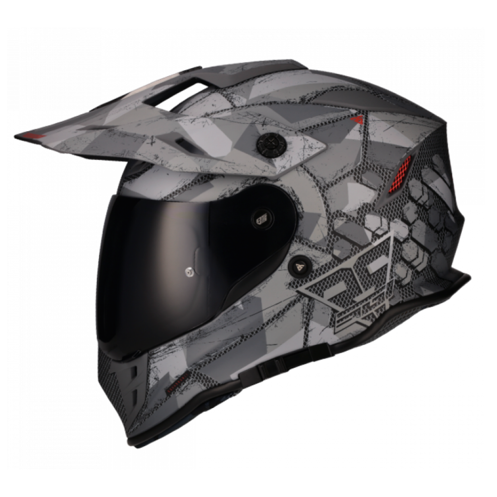 MC Auto: Spirit DSV3 Squadron Grey/Red Helmet