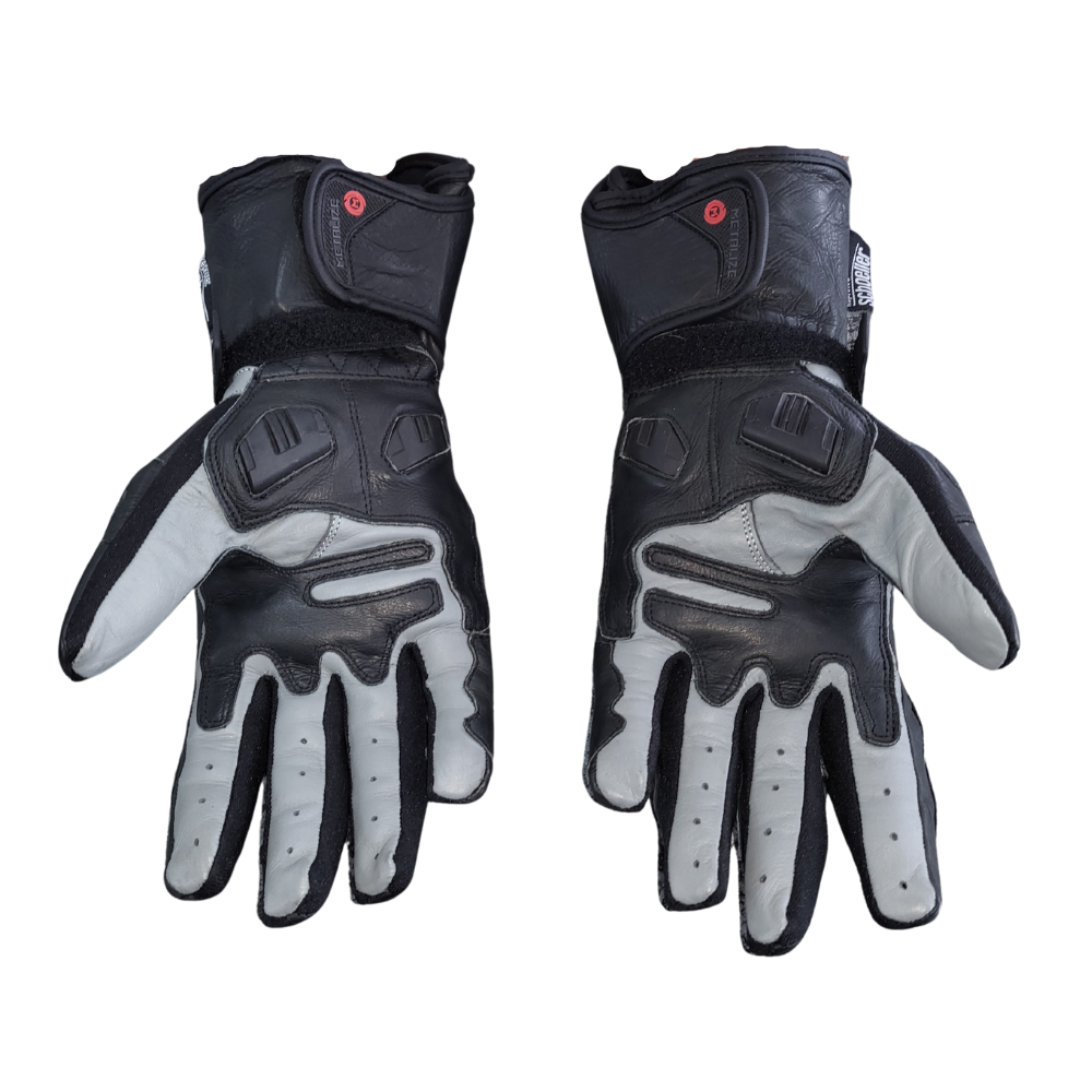 MC Auto: Metalize 224 Road Leather Gloves
