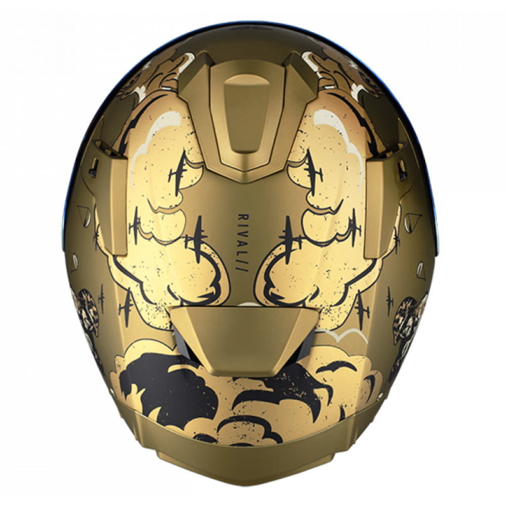 MC Auto: Spirit Rival Centurion Gold Helmet