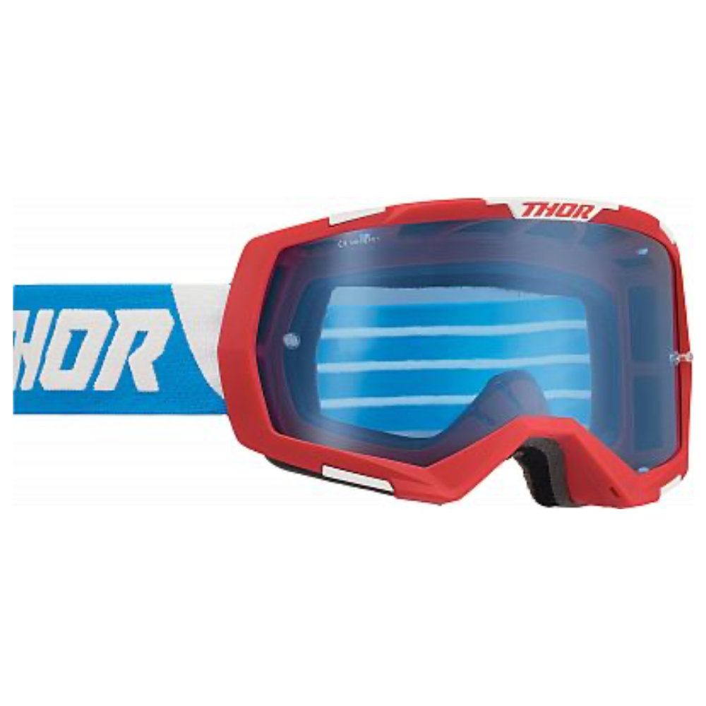 MC Auto: Thor Regiment Red/White/Blue Goggle