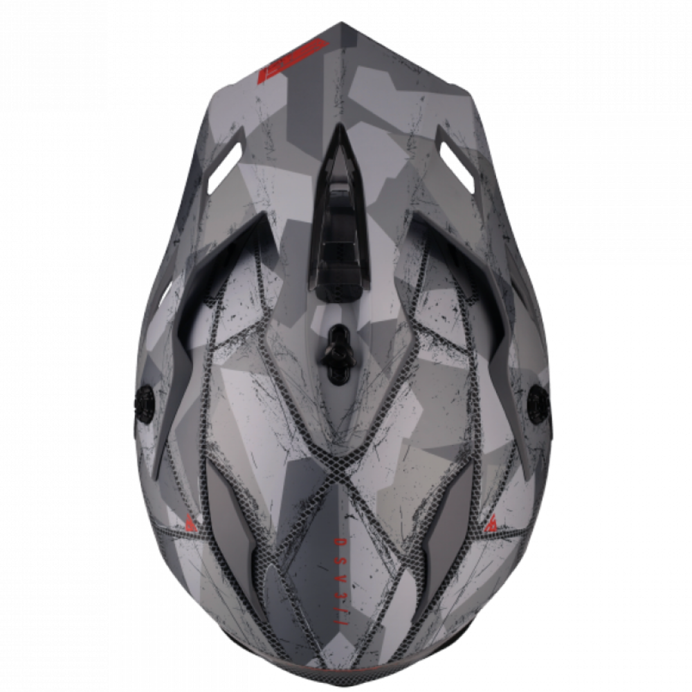 MC Auto: Spirit DSV3 Squadron Grey/Red Helmet