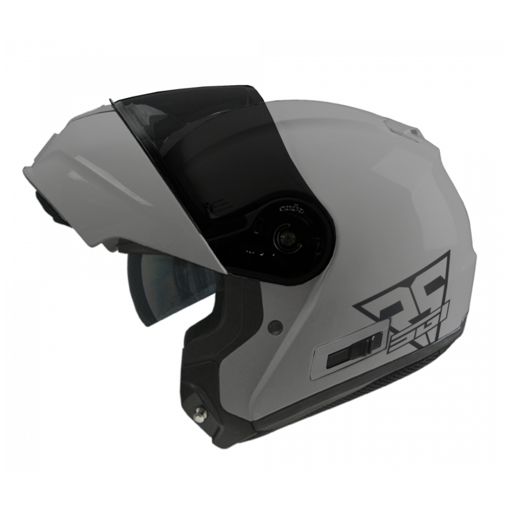 MC Auto: Spirit Fusion Gloss Grey Helmet