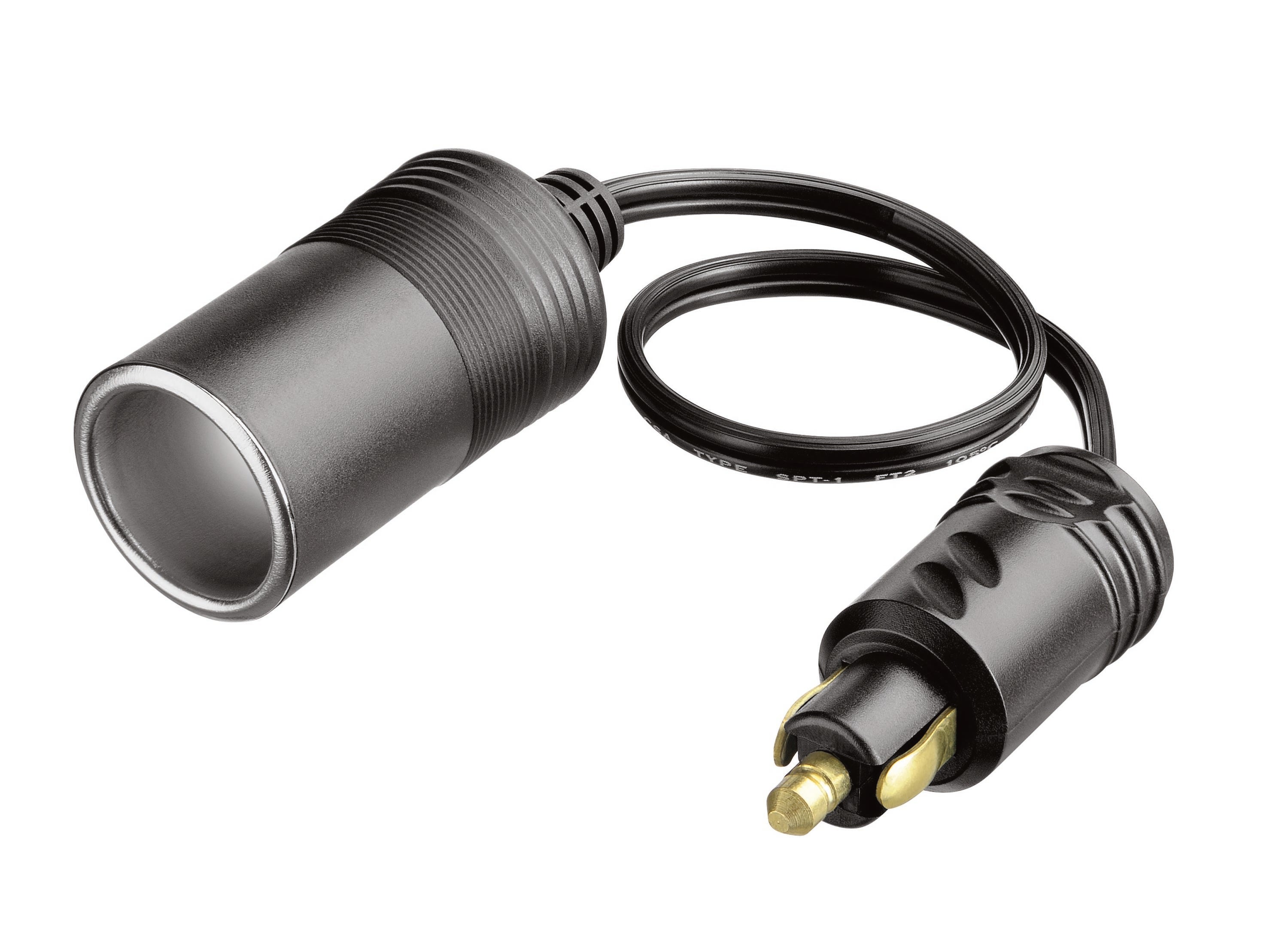 MC Auto: Interphone Cigarette Lighter Socket/Din Socket Adaptor Cable